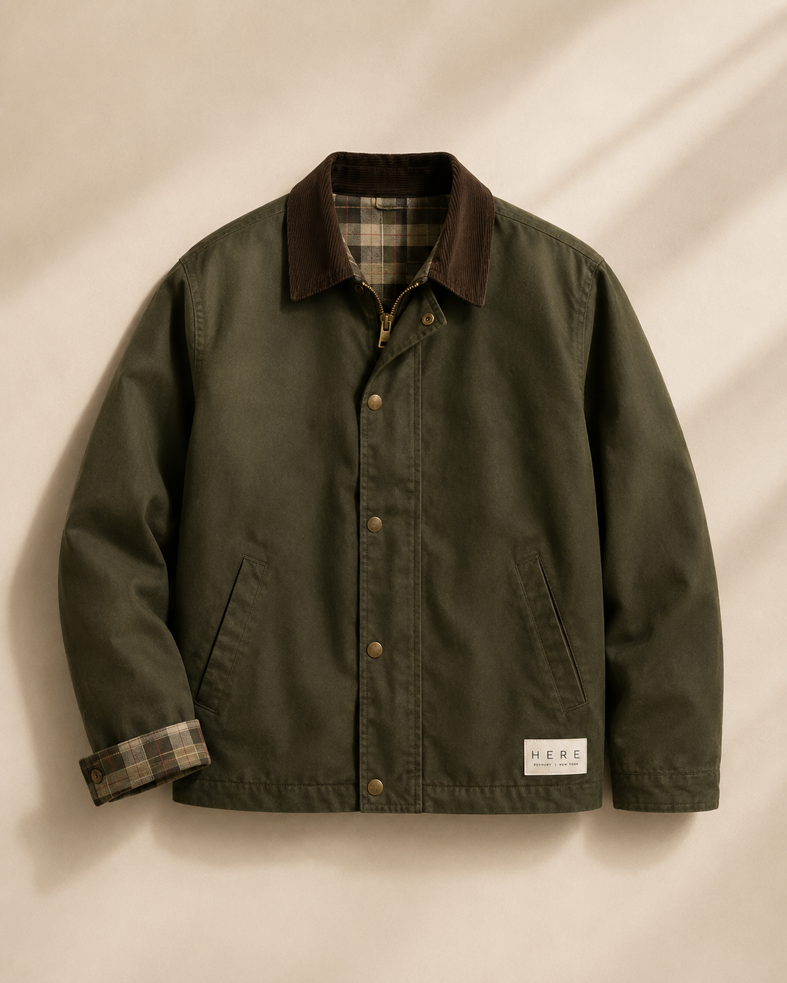 HERE Green Barn Jacket