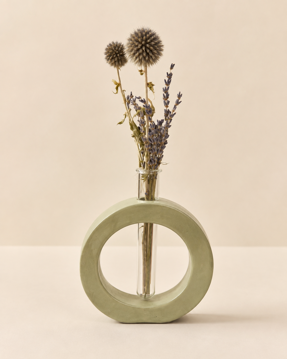 Forever Flowers in Sculptural Vase in Blue — view 2
