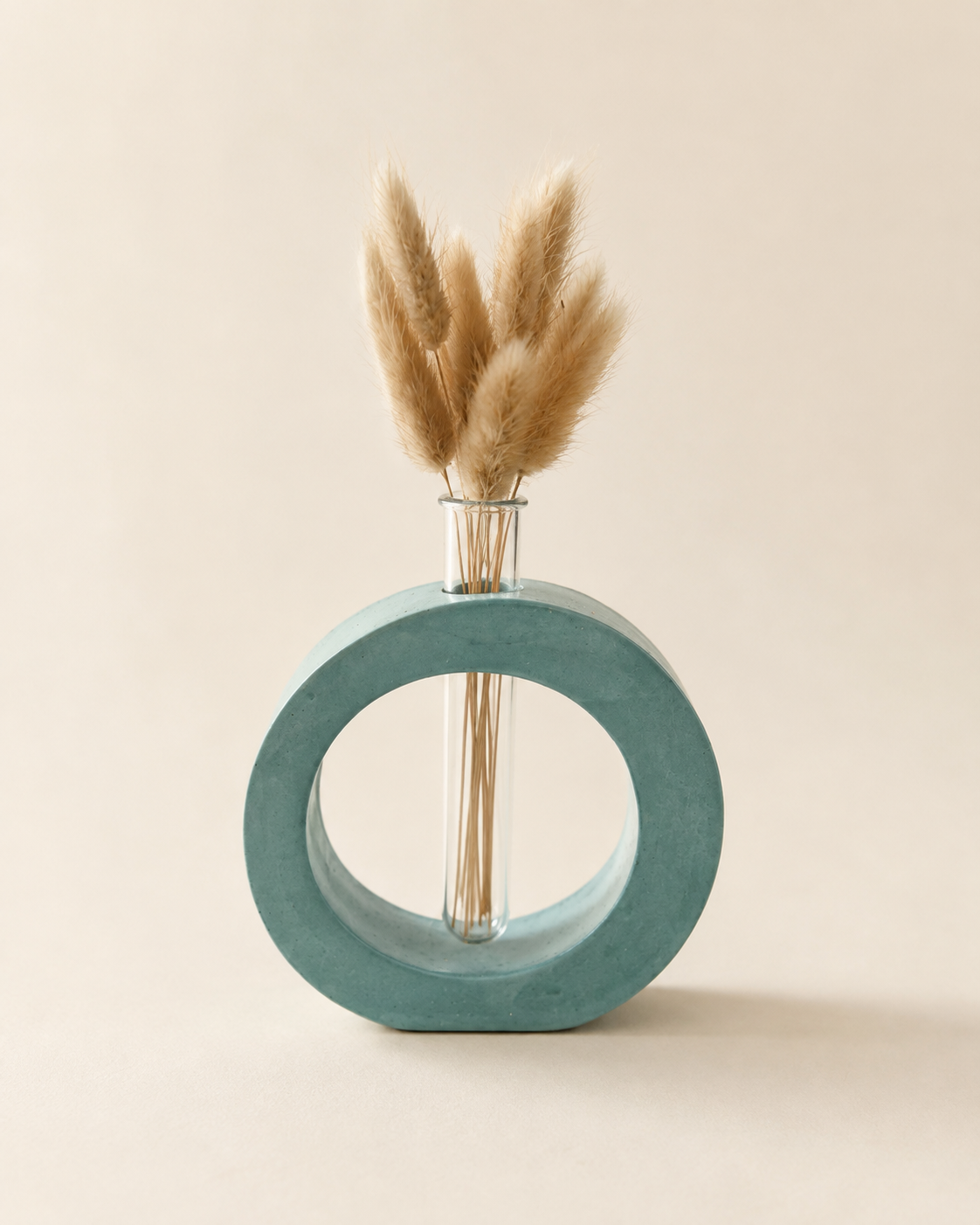 Forever Flowers in Sculptural Vase in Blue
