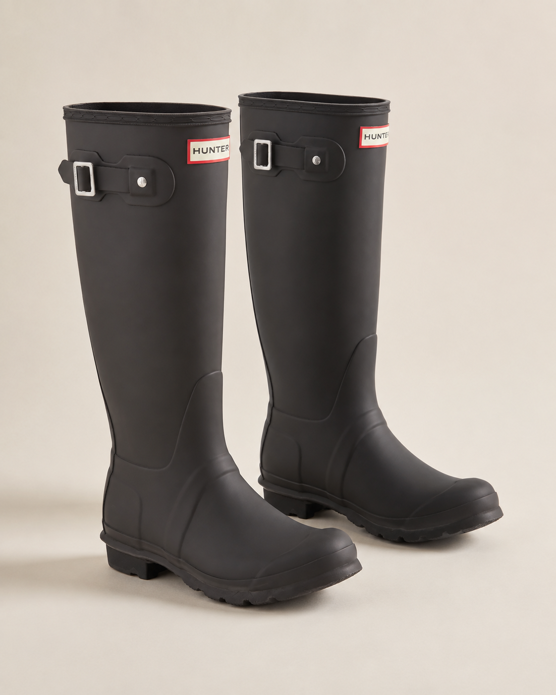 Hunter Waterproof Boots in Green — view 4
