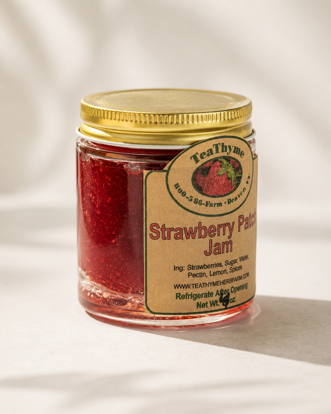TeaThyme Strawberry Jam — view 2