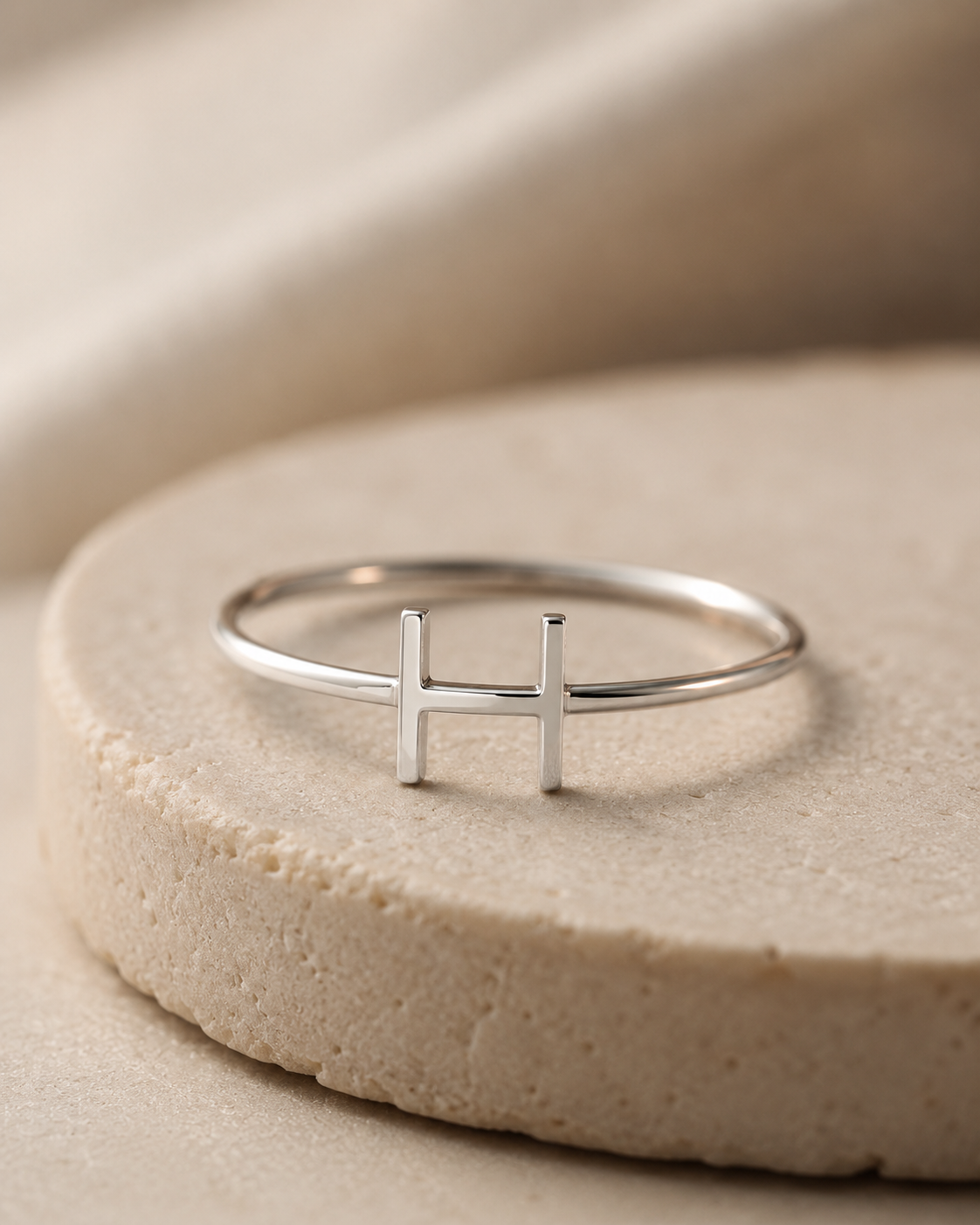 HERE Sterling Silver Ring