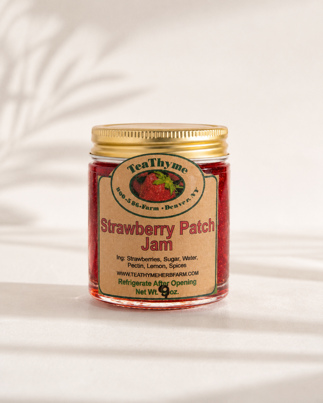 TeaThyme Strawberry Jam